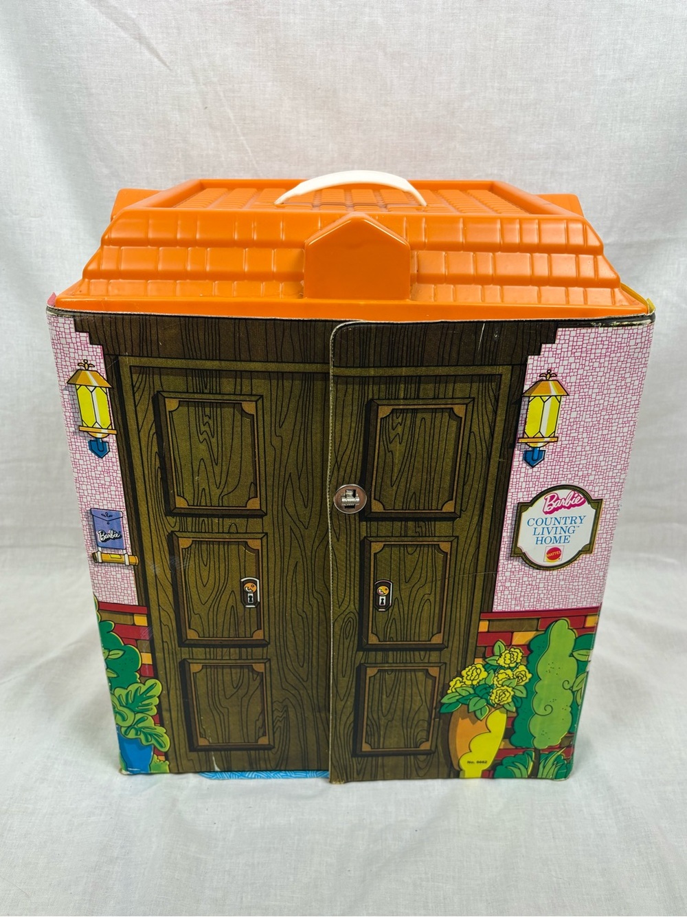 Vintage 1973 Mattel Barbie Country Living Home Fold-Out Dollhouse